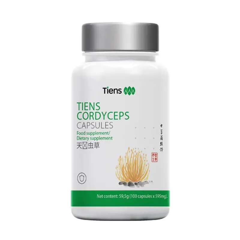 TIENS Cordyceps Capsules: Fermented Cordyceps Mycelium Supplement